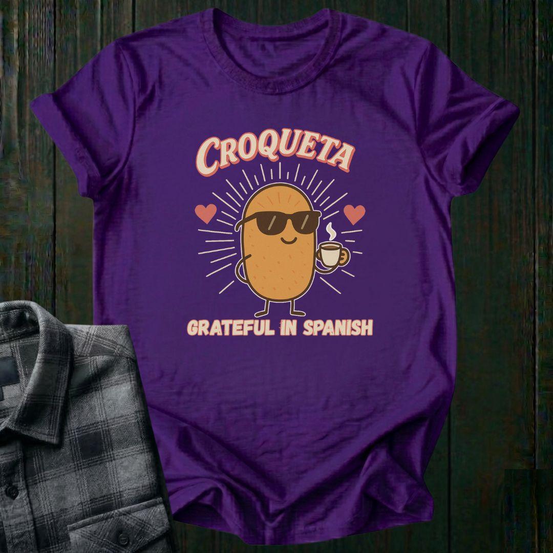 Croqueta & Gratitude, Unisex T-Shirt