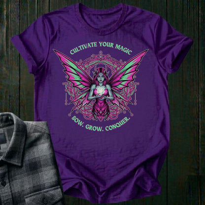 Cultivate Your Magic – Sow. Grow. Conquer. Unisex T-Shirt