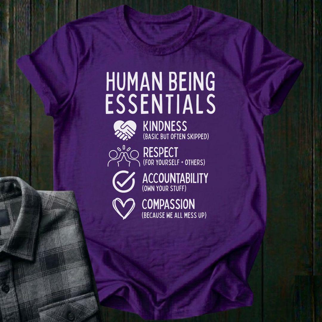 Human Being Essentials, Unisex T-Shirt