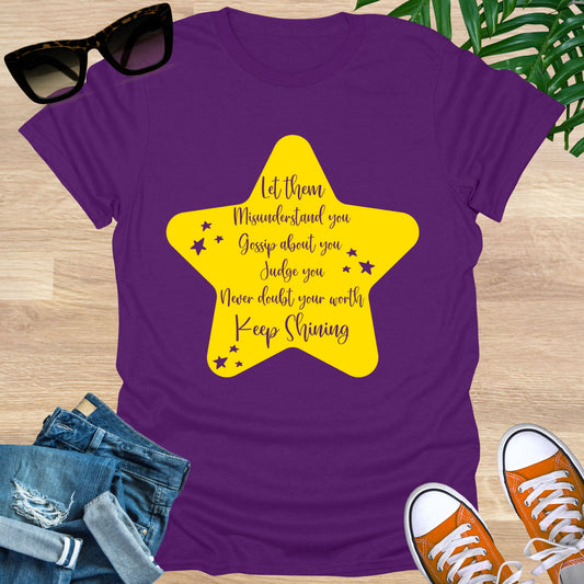 Let Them, Star Unisex T-Shirt