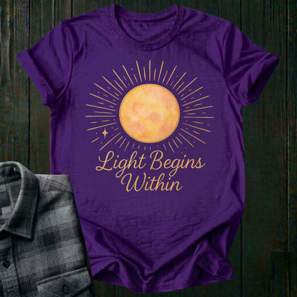 Light Begins Within Unisex T-Shirt