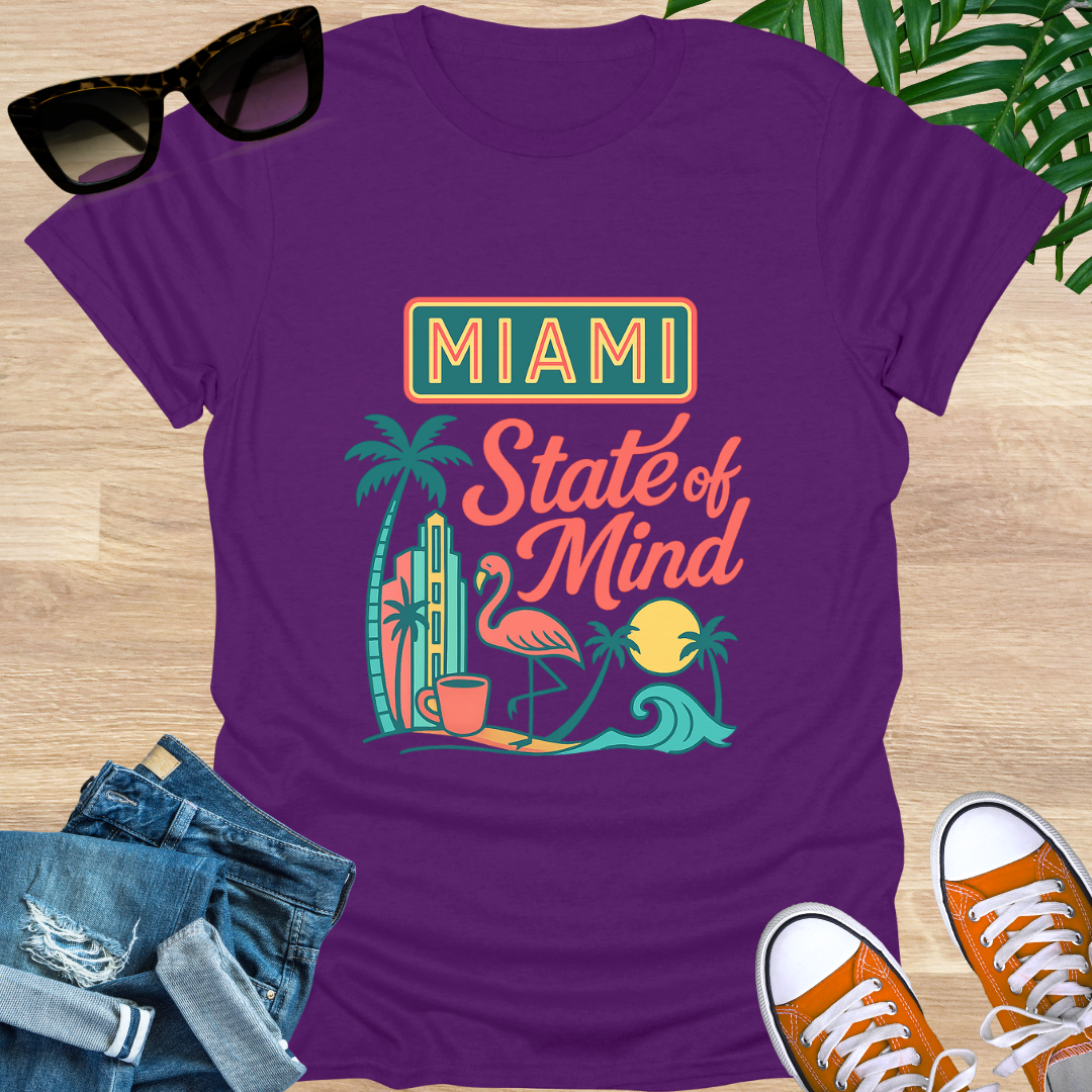 Miami State of Mind, Unisex T-Shirt