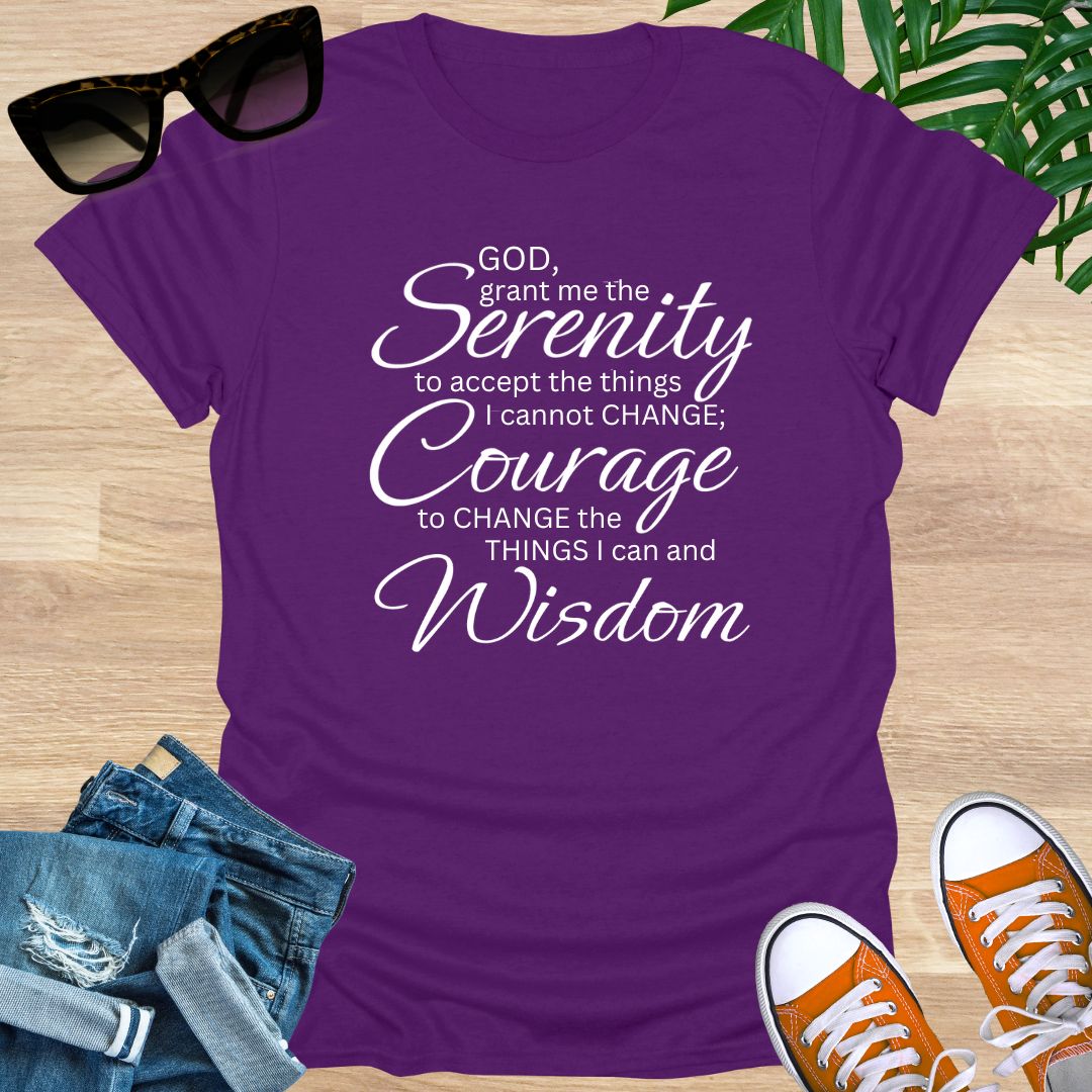 Serenity Prayer, Unisex T-Shirt