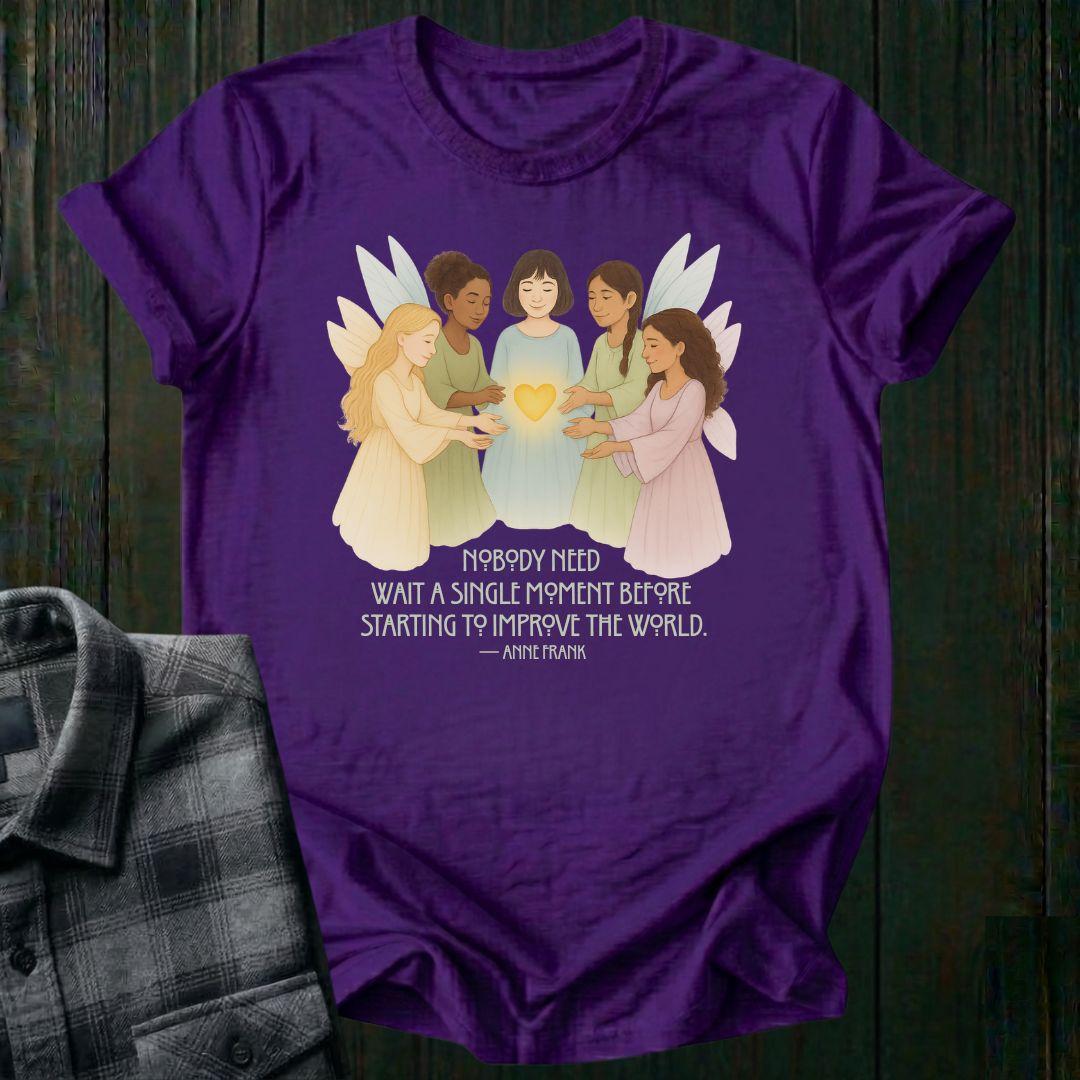Start Now, Change the World, Fairy Unisex T-Shirt
