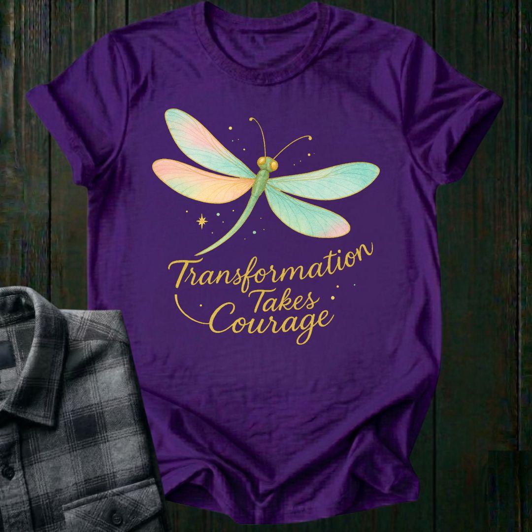 Transformation Takes Courage Unisex T-Shirt