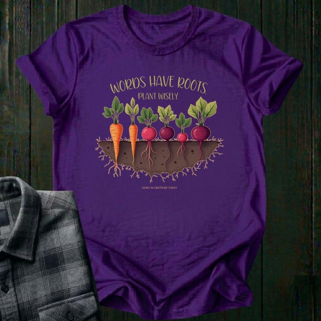 Words Have Roots Unisex T-Shirt