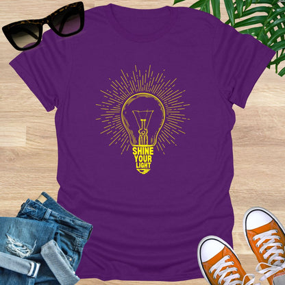 Shine Your Light, Unisex T-Shirt