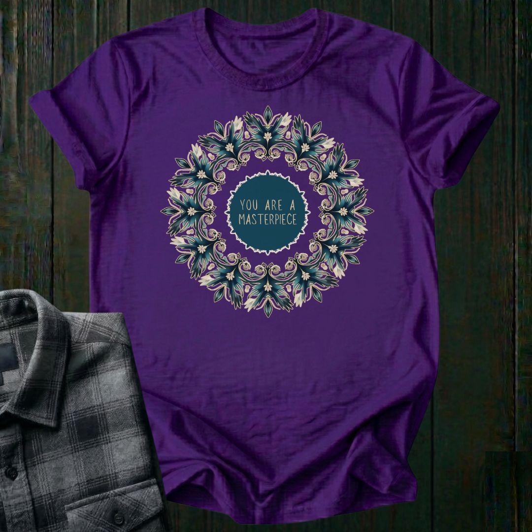 You Are a Masterpiece, Mandala, Unisex T-Shirt