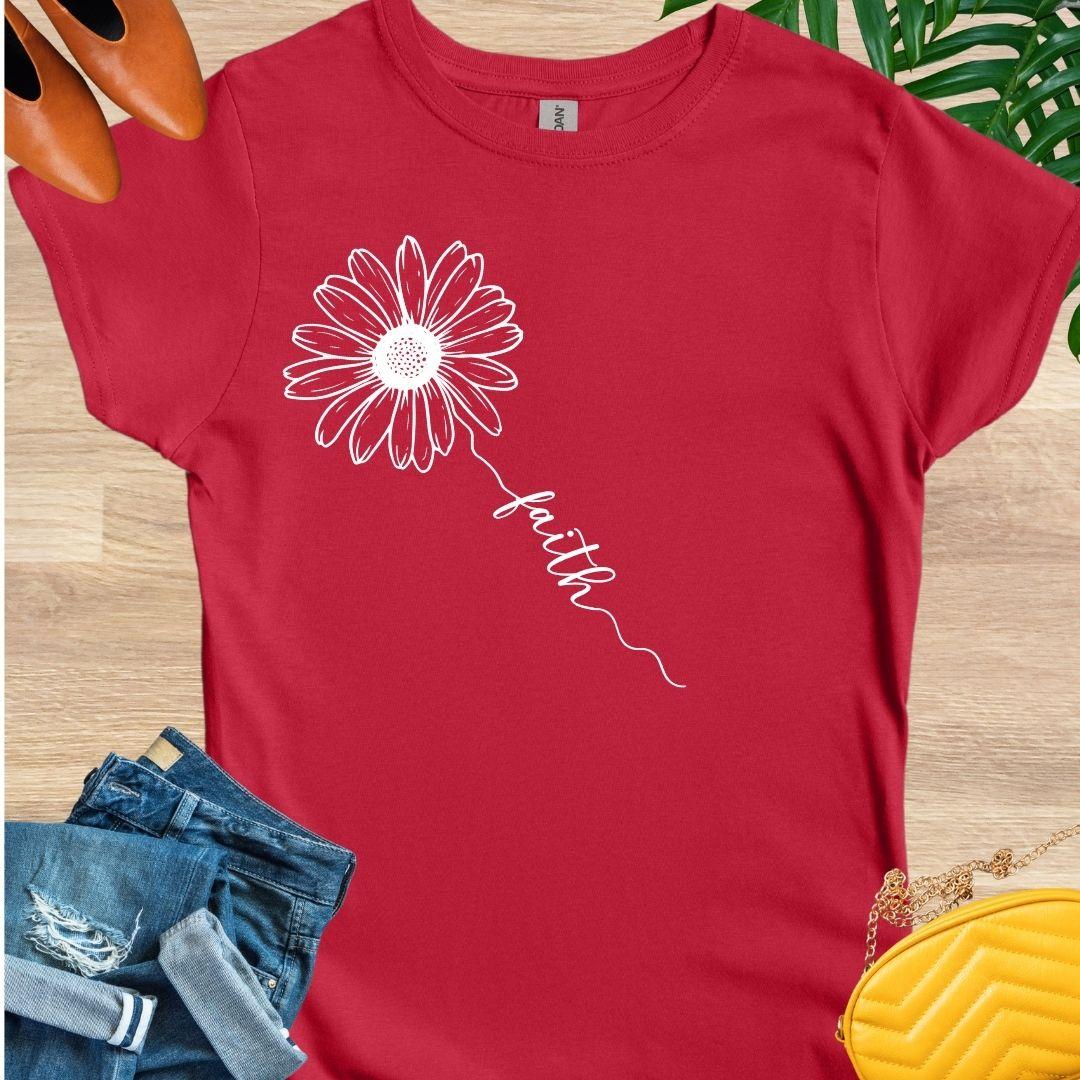 Faith Flower T-Shirt