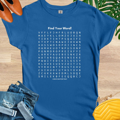 Inspirational Word Search T-Shirt