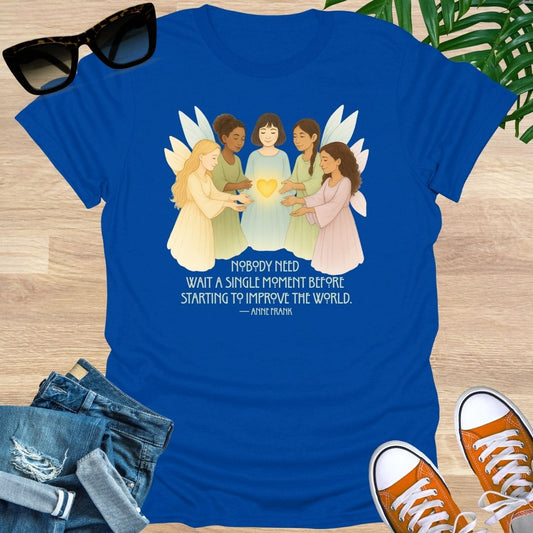 Start Now, Change the World, Fairy Heart, Unisex T-Shirt