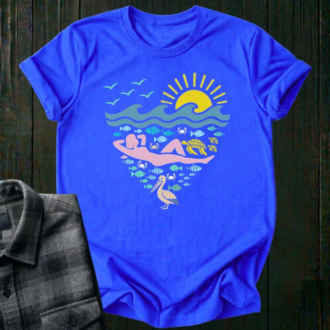 Basking in Sunshine, Unisex T-Shirt