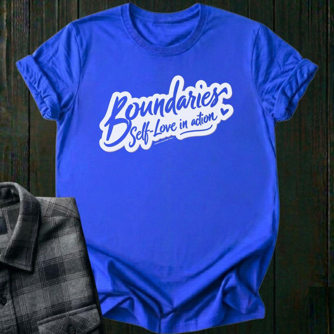 Boundaries, Self-Love in Action, Unisex T-Shirt