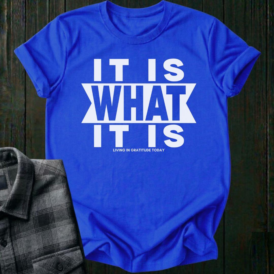 It Is What It Is, Unisex T-Shirt