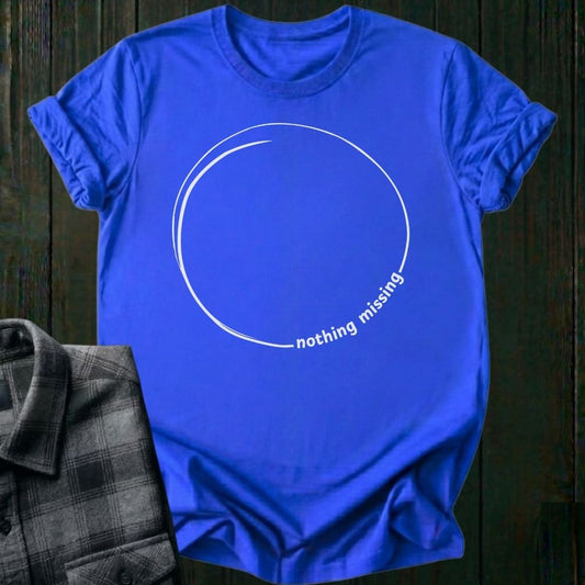 Nothing Missing Line Art Unisex T-Shirt