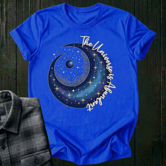 The Universe is Abundant, Unisex T-Shirt