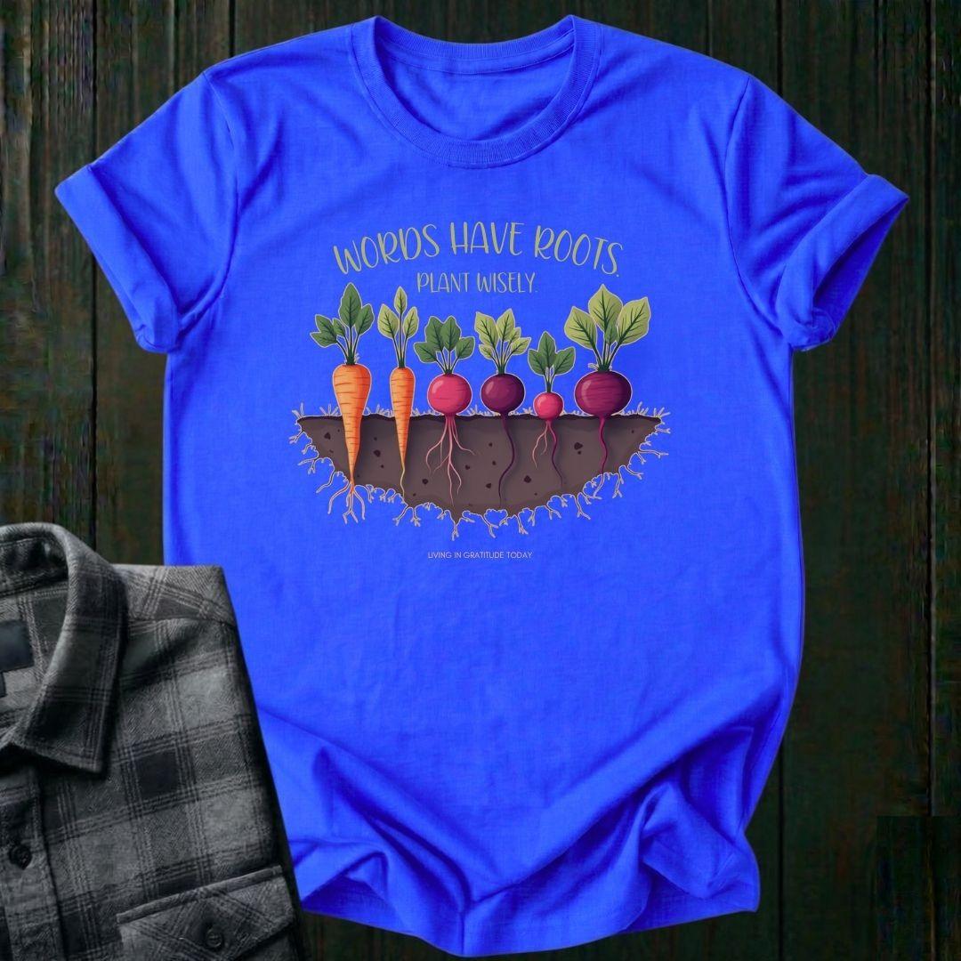 Words Have Roots Unisex T-Shirt