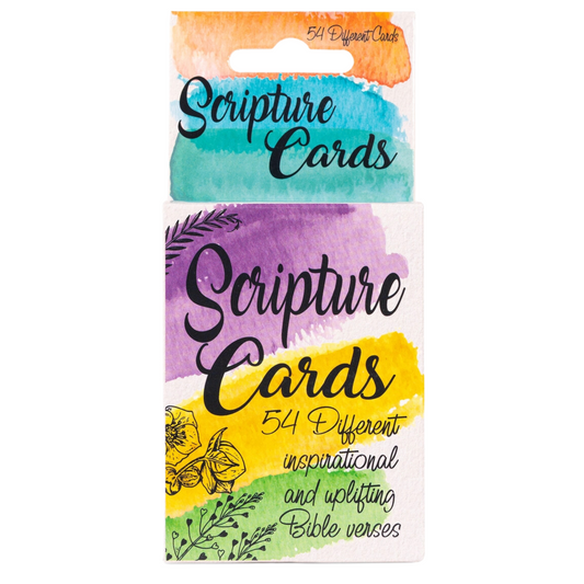 Front of Scripture Card Deck