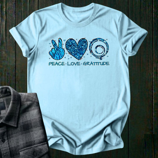 Peace • Love • Gratitude Unisex T-Shirt