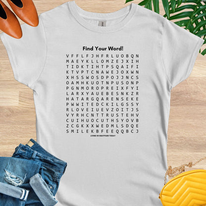 Inspirational Word Search T-Shirt