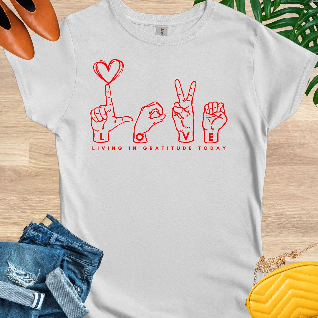 Love - Sign Language T-Shirt