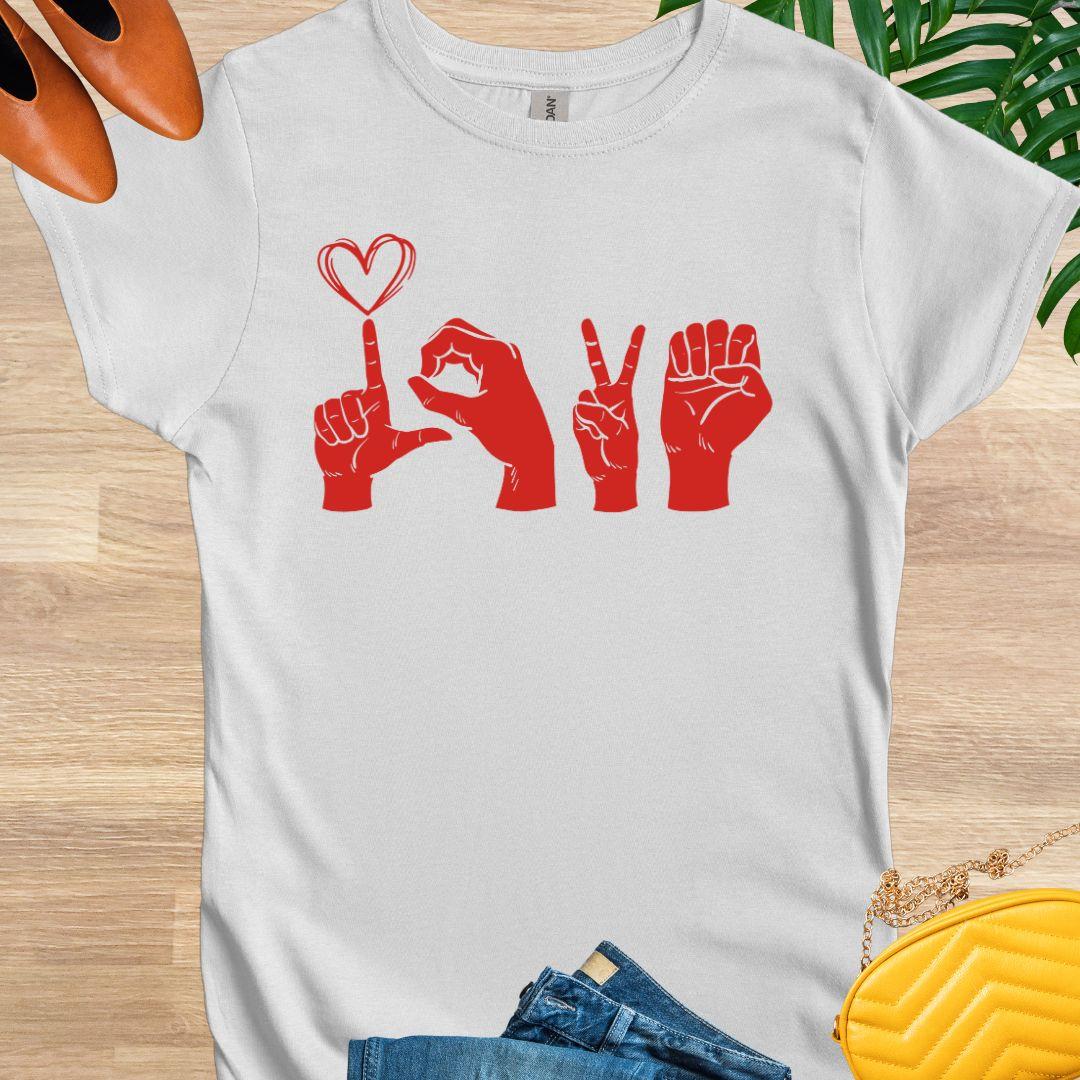 Love - Sign Language T-Shirt
