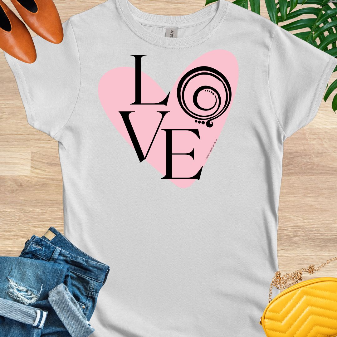 Love, Heart T-shirt