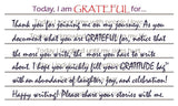 GRATITUDE bag - Satin bag with gold pearls (Multiple colors), contains 36 cards & instructions